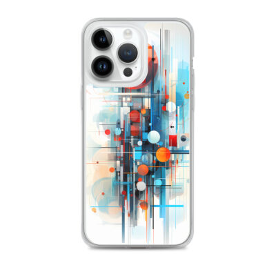 Abstract Lines Clear Case for iPhone®
