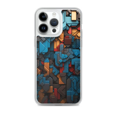 Abstract Puzzle Clear Case for iPhone®