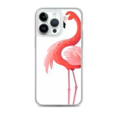 Simple Flamingo Clear Case for iPhone®