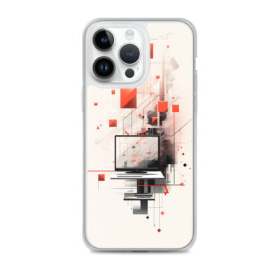 Abstract Computer Clear Case for iPhone®