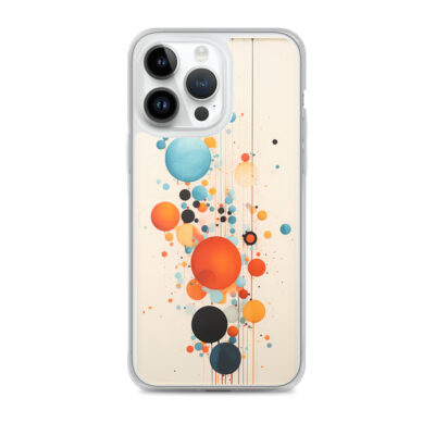 Abstract Circles Clear Case for iPhone®