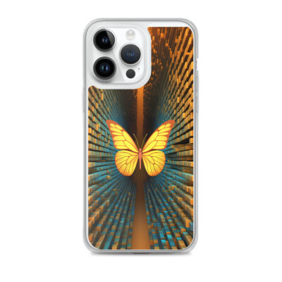 Butterfly Flying Through An Unknown Place Clear Case for iPhone®