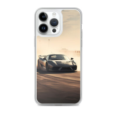 Super Car Drifting Clear Case for iPhone®