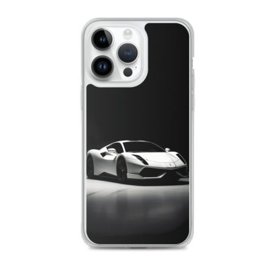 Super Car Parked In A Dark Area Clear Case for iPhone®