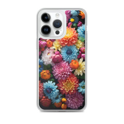 Colorfull Flowers Clear Case for iPhone®