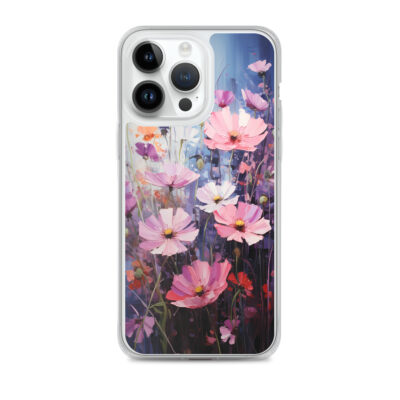 Pink Flowers Clear Case for iPhone®