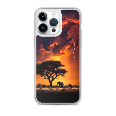 Landscape With An Elephant Clear Case for iPhone®