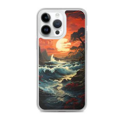 Landscape Of An Ocean Clear Case for iPhone®