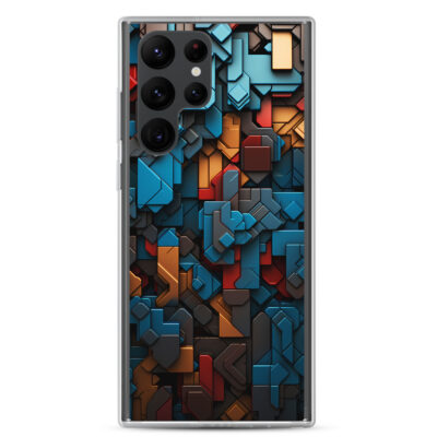 Abstract Puzzle Clear Case for Samsung®