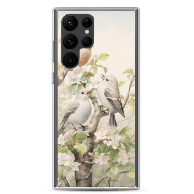 Nature With White Birds Clear Case for Samsung®