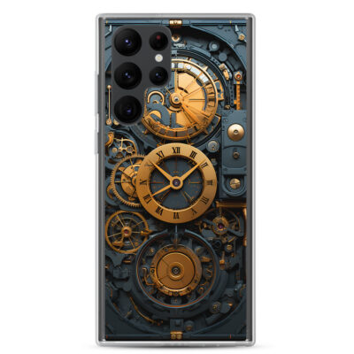 Clock's Mechanism Clear Case for Samsung®