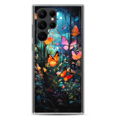 Butterflies In Paradise Clear Case for Samsung®