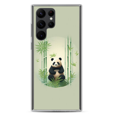 Minimalistic Art Of A PandaClear Case for Samsung®