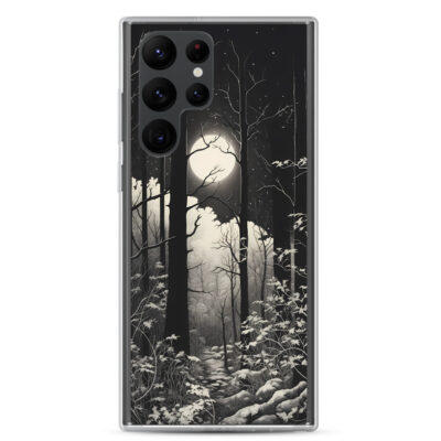Landscape Of A Forest In The Night Clear Case for Samsung®