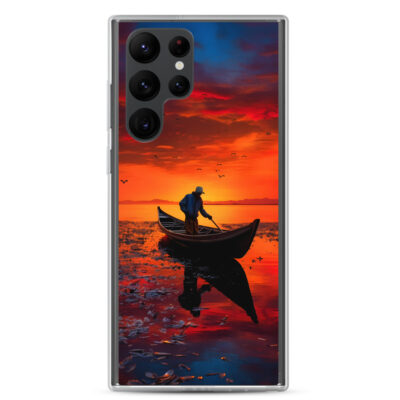 Landscape With A Man In A Boat Clear Case for Samsung®
