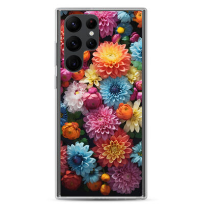 Colorfull Flowers Clear Case for Samsung®