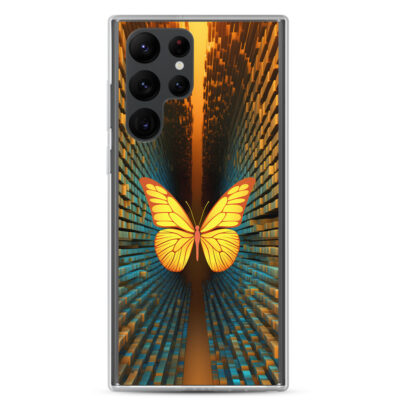 Butterfly Flying Through An Unknown Place Clear Case for Samsung®