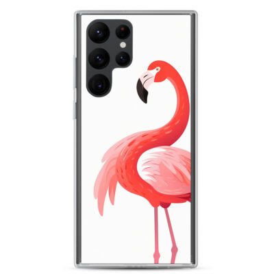 Simple Flamingo Clear Case for Samsung®