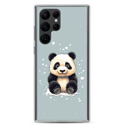 Panda Sitting Clear Case for Samsung®