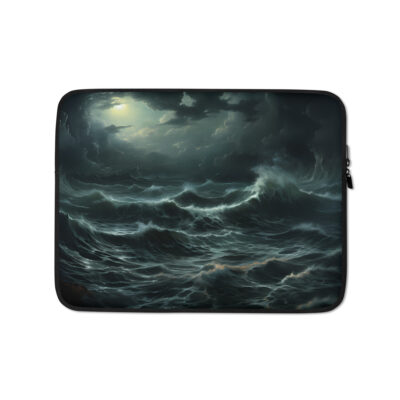 Storm In The Dark Laptop Sleeve