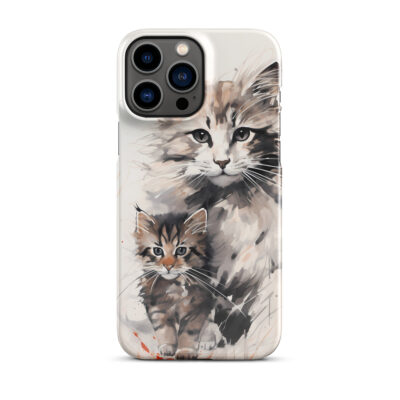 Kitten with It's Parent Snap case for iPhone®