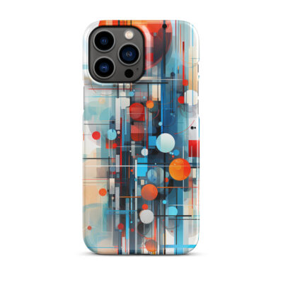 Abstract Lines Snap case for iPhone®
