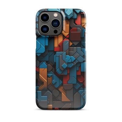 Abstract Puzzle Snap case for iPhone®