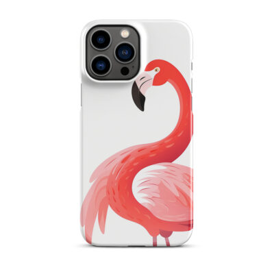 Simple Flamingo Snap case for iPhone®