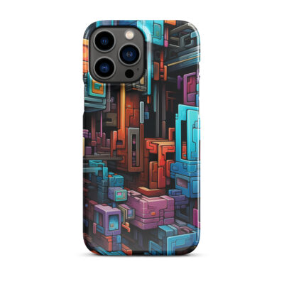 Abstract Cubes Emerging Together Snap case for iPhone®