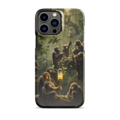Monkeys In The Forest Sitting On Trees Snap case for iPhone®