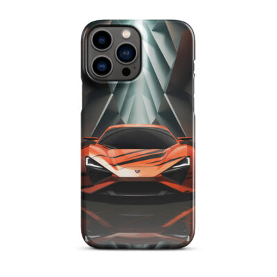 Super Car Parked In A Glass Garage Snap case for iPhone®