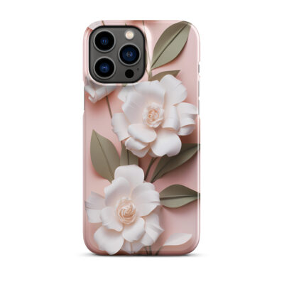 Baby Pink Flower Snap case for iPhone®