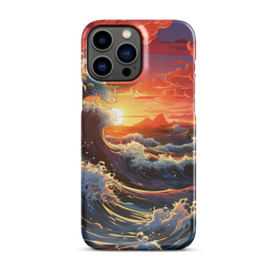 Landscape Of An Ocean Waves Snap case for iPhone®