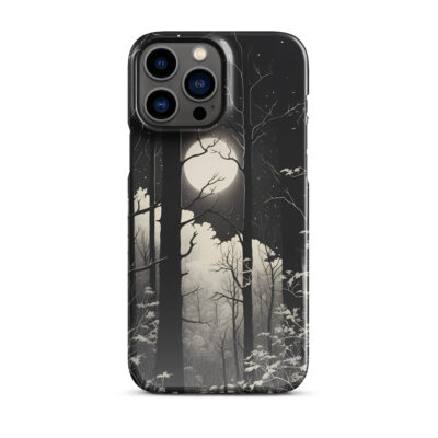 Landscape Of A Forest In The Night Snap case for iPhone®