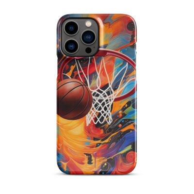 Basketball With Colorfull Paint Job Snap case for iPhone®