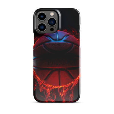 Basketball On Fire Snap case for iPhone®