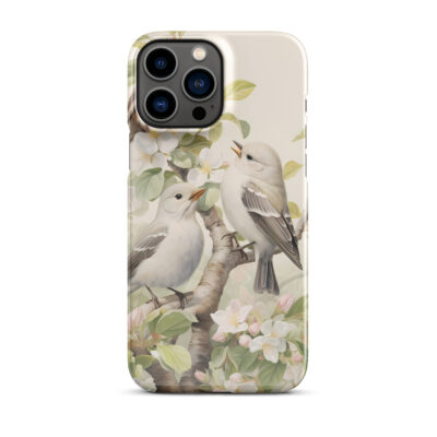 Nature With White Birds Snap case for iPhone®