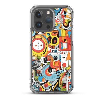 Doodle Clear Case for iPhone®