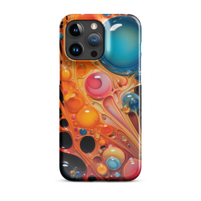 Abstract Drawing with Colorfull Water Droplets Snap case for iPhone®