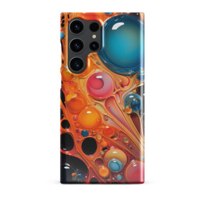Abstract Drawing with Colorfull Water Droplets Snap case for Samsung®