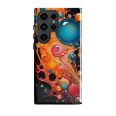 Abstract Drawing with Colorfull Water Droplets Tough case for Samsung®